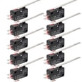 thumbnail image 1 of 10 Pcs Miniature SPDT Levier d'Action à Enclenchement Type Micro Interrupteur de Limite, 1 of 5
