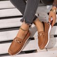 thumbnail image 6 of Quaouag Loafers for Women Casual Comfortable Slip On Flat Shoes Lightweight Leisure Work Shoes Comfort Walking Shoes, 6 of 7