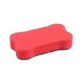 thumbnail image 2 of zhonghuayin Back to School Gift for girls Boys 6 chalk erasers bone shape 7cmx4cm two tone back to school classroom cleaning stationery teaching supply F, 2 of 5