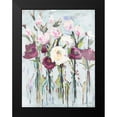 thumbnail image 2 of Slivka, Jane 19x24 Black Modern Framed Museum Art Print Titled - Violet Romantic Blossoms, 2 of 5