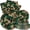 Camouflage, variant on 150PCS Blue Gingham Supplies Plates and Napkins Set for 50 Guests, Checkered Disposable Tableware Decorations