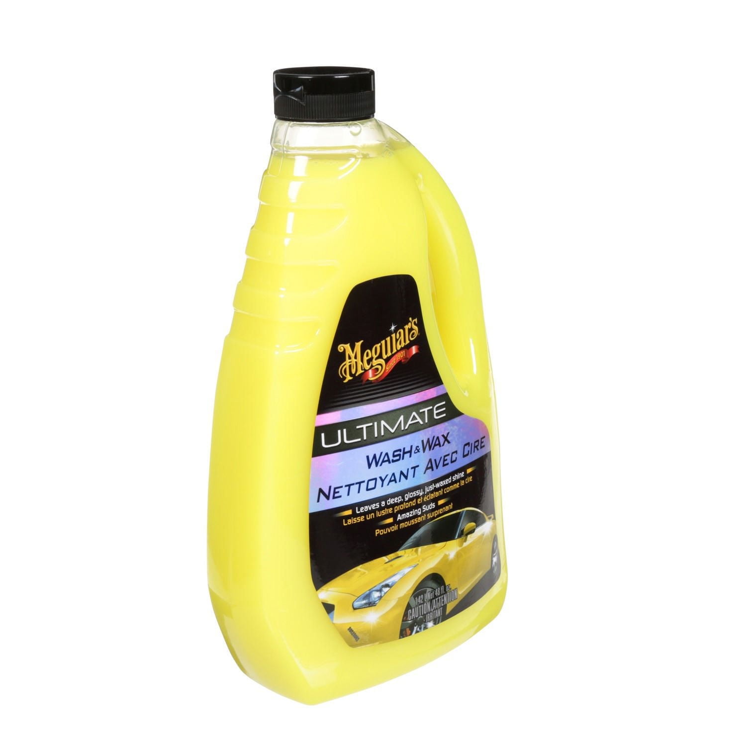 Meguiar’s® Ultimate™ Wash & Wax, G17748C, yellow, 48 fl. oz. (1.42 L), Meguiar’s® G17748C Wash & Wax