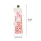 thumbnail image 3 of Puntoco Bolsa Para Botellas De Vino Con Cordón De Felpa Con Solapa Rosa,Decoración Hogareña, 3 of 5