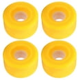 Armadurra HighDensity 70x42mm Yellow Longboard Wheels, 80A hardness