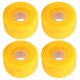 thumbnail image 4 of PUENTE 4 Uds 70x42mm ruedas de monopatín 80A Longboard Cruiser ruedas de repuesto piezas amarillas, 4 of 10