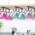 thumbnail image 2 of 3 Pcs Wine Glass Holder Practical Cup Hanging Storage Rack Coffee Cup Rack, 2 of 6