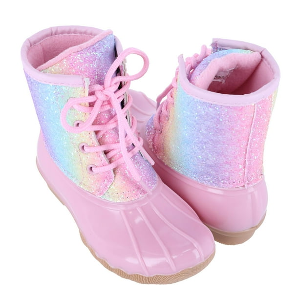 Pink rain clearance boots walmart