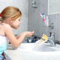 thumbnail image 2 of FYBTO Faucet Extender For Kids,2Pcs Silicone Cartoon Water Faucet Extender,Fits Sink Spout Tub For Kitchen And Bathroom,Hand Extender Washing Faucet Covers,Cartoon Design For Kids,Hand Washing-0624, 2 of 5
