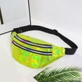 thumbnail image 2 of Franhais Outdoor Waist Bag Wallet Adjustable Laser Fanny Pack Cross-body Chest Bag for Men Women Sports Workout Running, 2 of 2