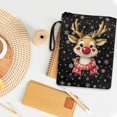 thumbnail image 4 of HELLHERO Book Cover Sleeve Pouch with Handle for Fater Zipper Pouch Storage & Portability for Hardcover Notebook Bible Journal Textbooks Paperbacks, 4 of 8