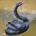 thumbnail image 4 of SAYOO Outdoor Garden Swan Figurine, Landscape Centerpiece Decorative Swan, Floating Resin Simulated Swan Ornament, 4 of 5