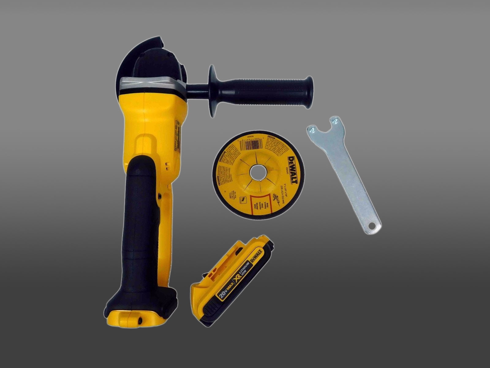 Dewalt Grinder DCG412 20V Cordless CutOff Tool with DCB203 2.0Ah