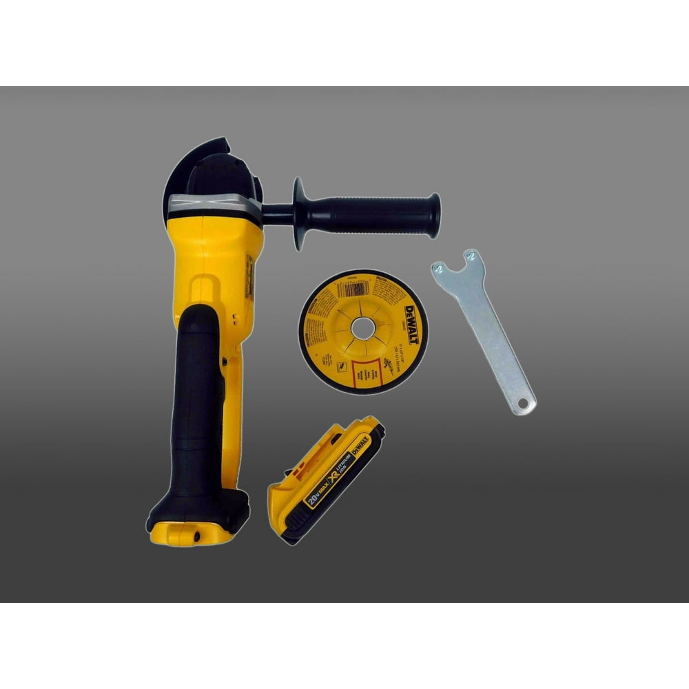 Dewalt Grinder DCG412 20V Cordless CutOff Tool with DCB203 2.0Ah