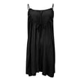 thumbnail image 5 of BRGZLK Frock,Dress Girl, Cute Solid Color Loose Fashion Casual Strap Back Pulling Dress, 5 of 6
