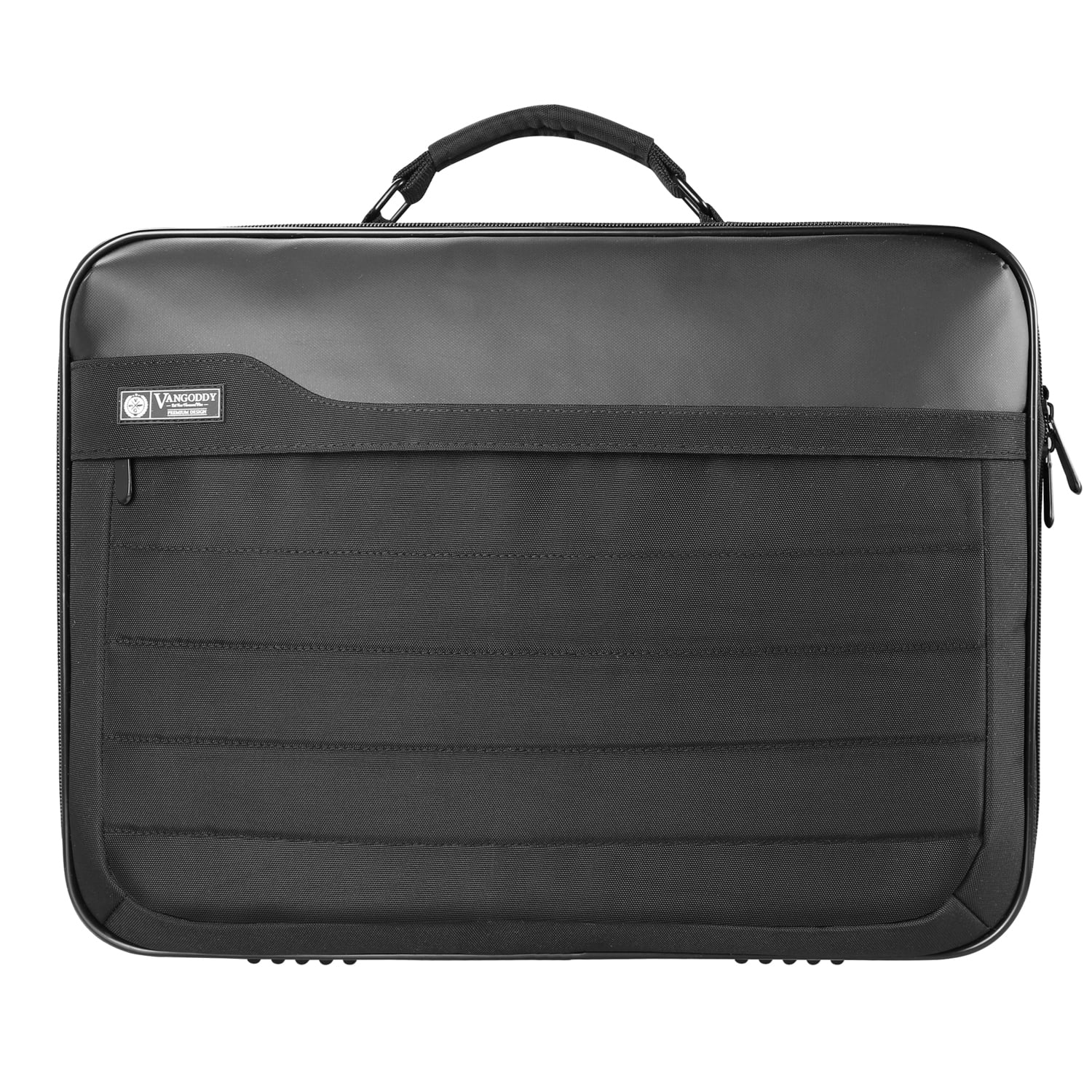 Water-Resistant Laptop Messenger Bag 11.6-13″ with Padded Compartment, Shoulder Strap & Travel Briefcase Design for School, Work & Everyday Use