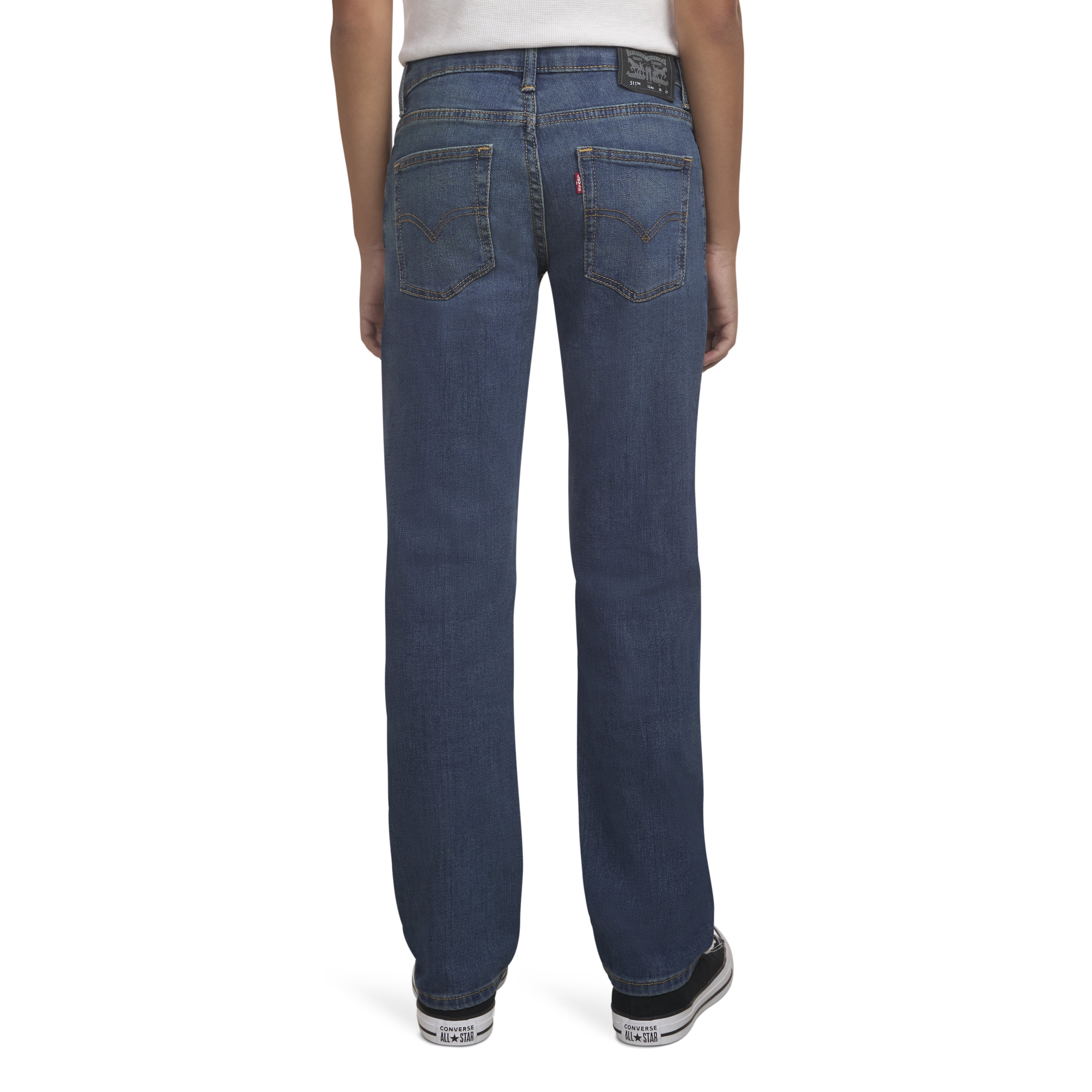 Levi Boys 511 Slim Fit Performance Denim Jeans, Sizes 8-20