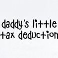 thumbnail image 2 of CafePress - Daddy's Little Tax Deduction Infant Bodysuit - Baby Light Bodysuit, Size Newborn - 24 Months, 2 of 4