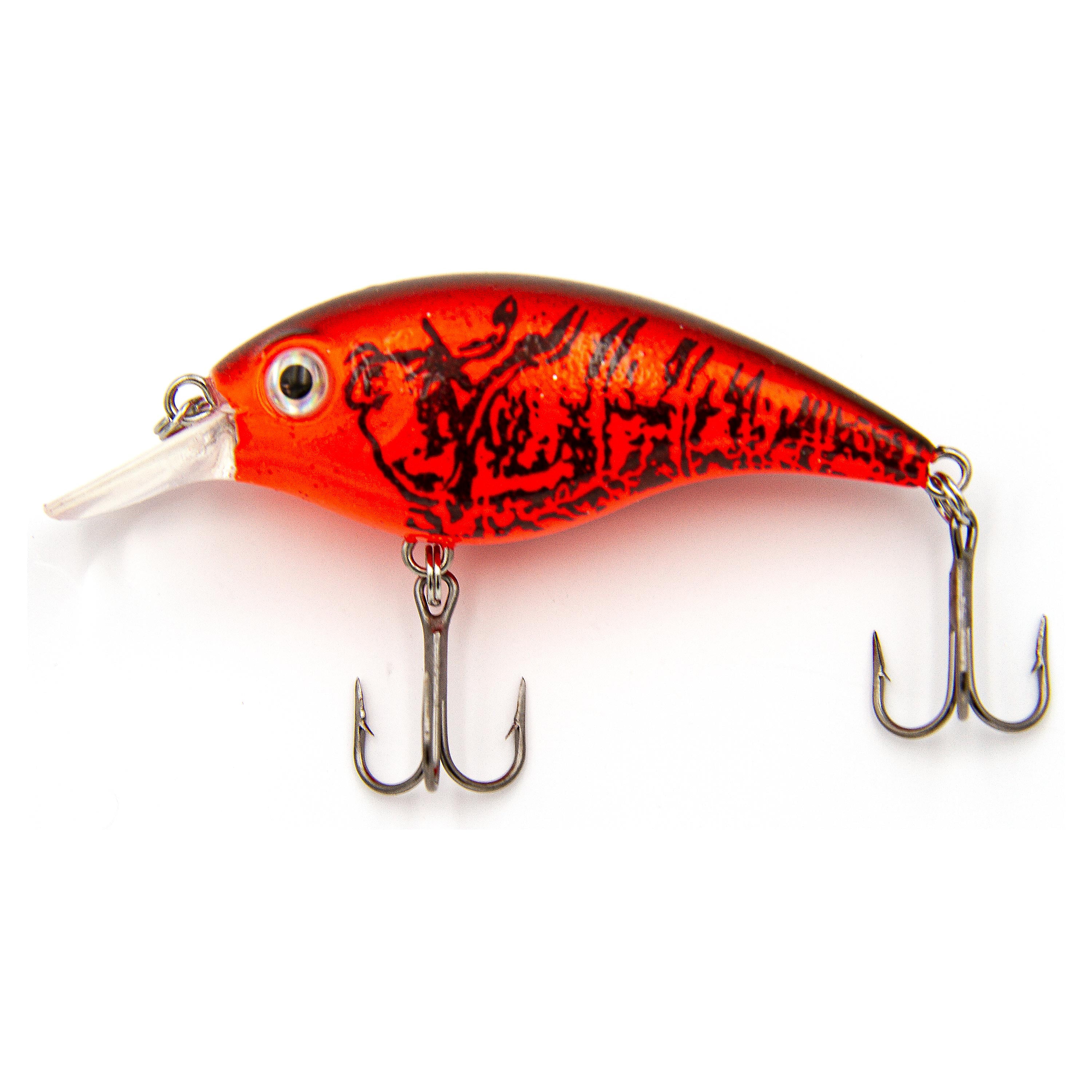 (3 pack) Ozark Trail 1/3 Ounce Crawfish Crankbait Fishing Lure