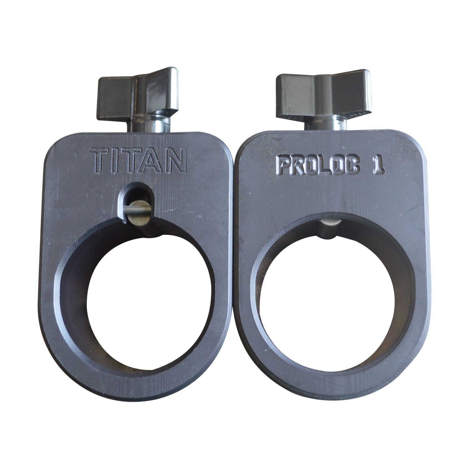 Titan Fitness PROLOC Olympic Barbell Collars in Black Nylon