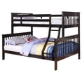 thumbnail image 1 of Stonecroft Furniture Lit Superposé Cabrillo Simple sur Double, Noir, 1 of 4