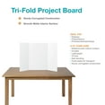 thumbnail image 5 of Pen+Gear White Tri-Fold Corrugated Project Board, 14" x 22", 5 of 7