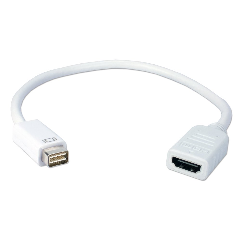 QVS MiniDVI Male to HDMI Female Digital Video Adaptor
