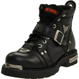 Harley Davidson Men s Brake Light Black 6.25 Inch Motorcycle Boots D91680 Harley Davidson Walmart