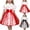 Red, variant on ATOGUTA Tutu Dresses for Girls Tulle Party Birthday Poster Formal Fancy Flower Princess Dresses Size 2T-8, Red