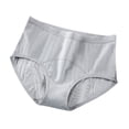 thumbnail image 3 of TIANZEN Women's Leak Proof Soft And Breathable Underwear Boy Cut Underwear Women Underwear for Women Pack Bikini Seamless Womens Panties Bikini Nylon, 3 of 3