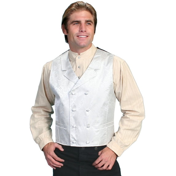 Scully double breasted vest