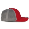 thumbnail image 4 of Outdoor Cap SKRRT-01 Flame Embroidery Mesh Back Cap-Red-Dark-Grey, 4 of 8