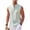 Green, variant on VBVC Men's Henley Sleeveless Tank Tops,Summer Beach Ribbed Button Down Shirts For Men,Army Green,S-3XL