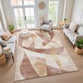 thumbnail image 7 of Addison Rugs Mayfield Premium Machine Washable Transitional Swirls Paprika Rectangle Rug, 3' x 5', 7 of 7