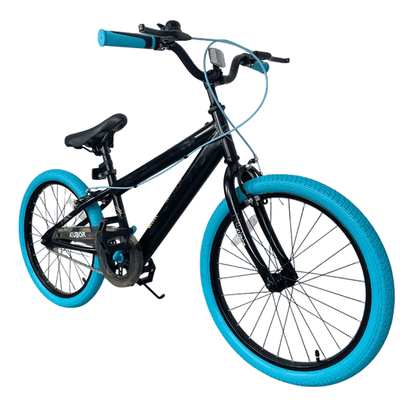 Bicicleta Infantil Rodada 20 Kubor NEON Azul