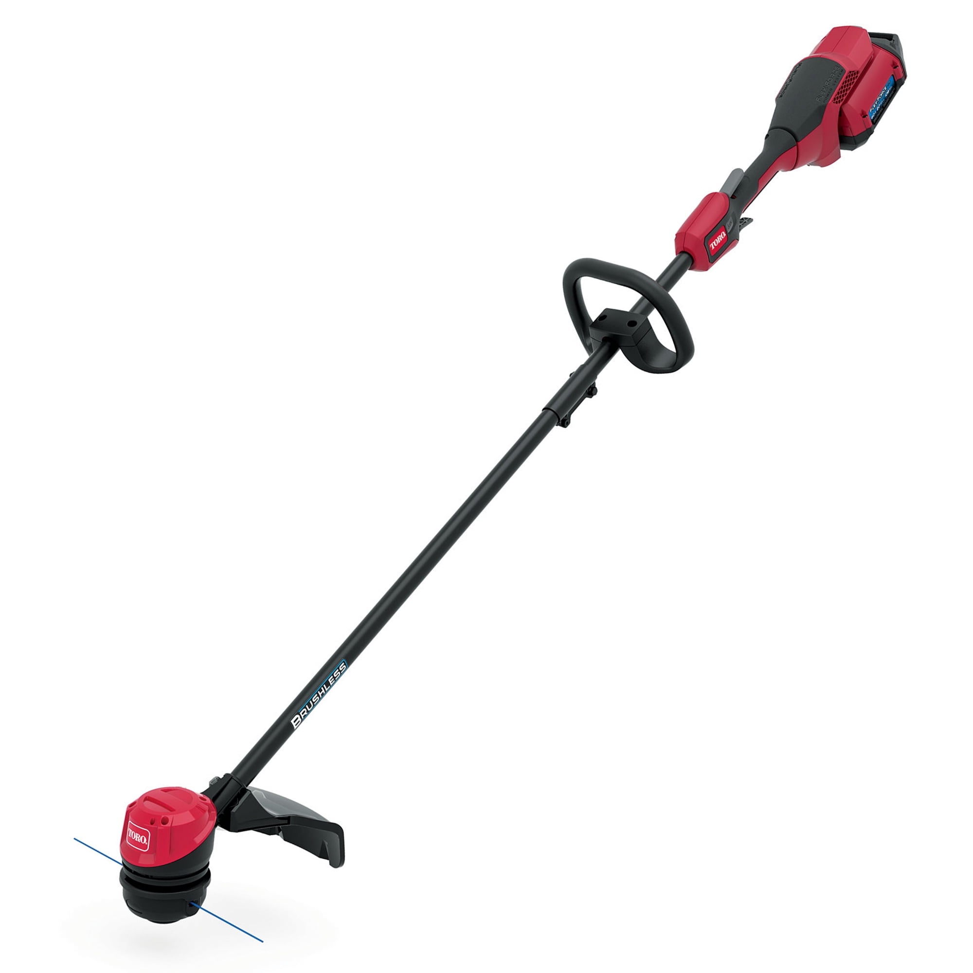 Toro Flex Force 60V Electric String Trimmer Lawn Edger Weed Eater with Battery Charger Walmart