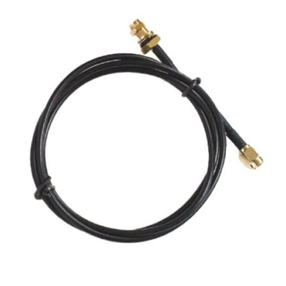 CarTell CTCW-COA 1 m Coaxial Cable with Gromet, Black