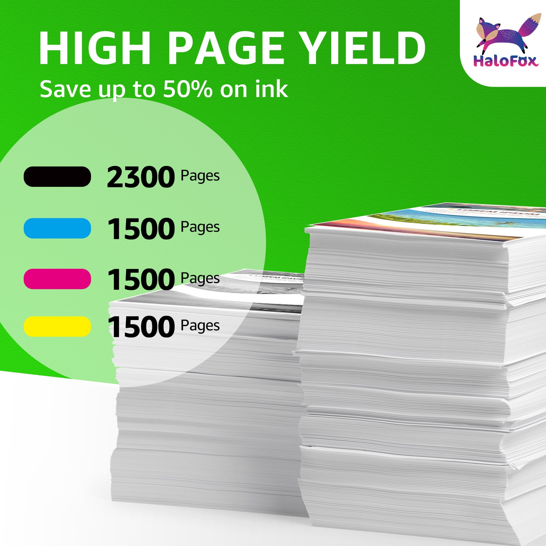 950XL and 951XL Ink Cartridges Compatible for 950 and 951 Ink Cartridges OfficeJet Pro 8600 8610 8620