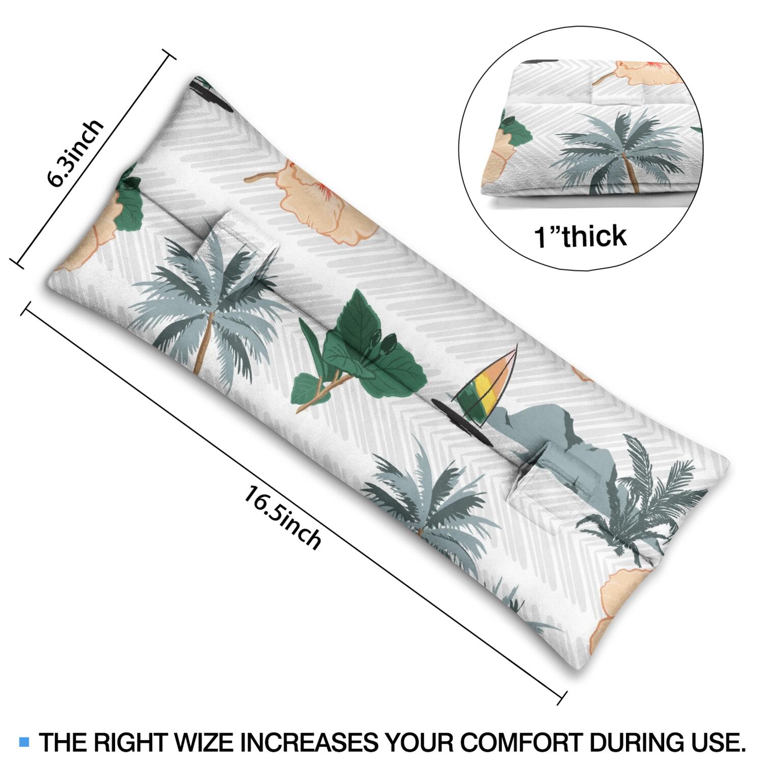 Safari Heart Surgery Recovery Pillow - Protects Sensitive Areas During Travel
