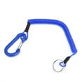 thumbnail image 1 of Coil Lanyard, Spring Coil Keychain Elastic Fishing Spring Lanyard Fishing Tool  For Workshop For Home Red,Black,Blue, 1 of 8