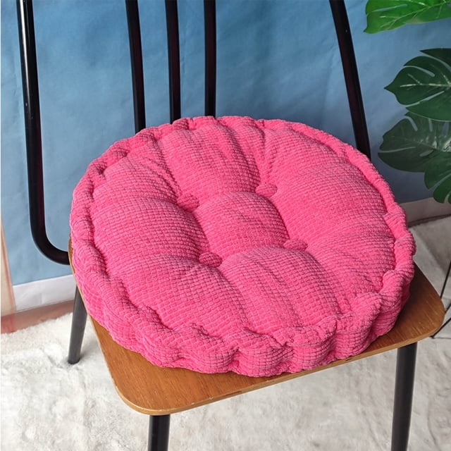 Tapete de escritorio, cojín de asiento, almohadillas para silla, cojín de grano de maíz, cojín grueso hecho a mano, cojín de tatami, cojín de pana para asiento de silla.