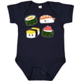 thumbnail image 3 of Inktastic Sushi with Faces Boys or Girls Baby Bodysuit, 3 of 5