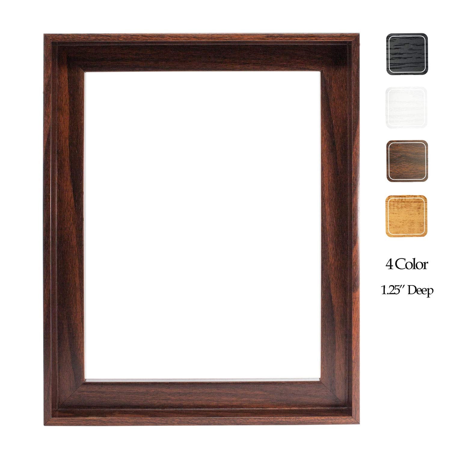 Thin Black Picture Frame 16x12 inches 16x12 Thin Black Frame Natural Wood 16x12 Black Frames All Wooden 12x16 Black Picture Frames are made from SOLID WOOD and comes with REAL GLASS
