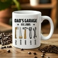 thumbnail image 3 of Hyturtle Personalized Mug Gift For Dad - Dad's Team - Fathers Day Gift From Daughter Son Wife - Birthday Christmas Gift For Men Dad Stepdad Uncle - Custom Name Coffee Cup Ceramic Mug 11oz -15oz, 3 of 5