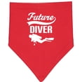 thumbnail image 2 of Inktastic Future Diver Scuba Diving Baby Bandana Bib, 2 of 4
