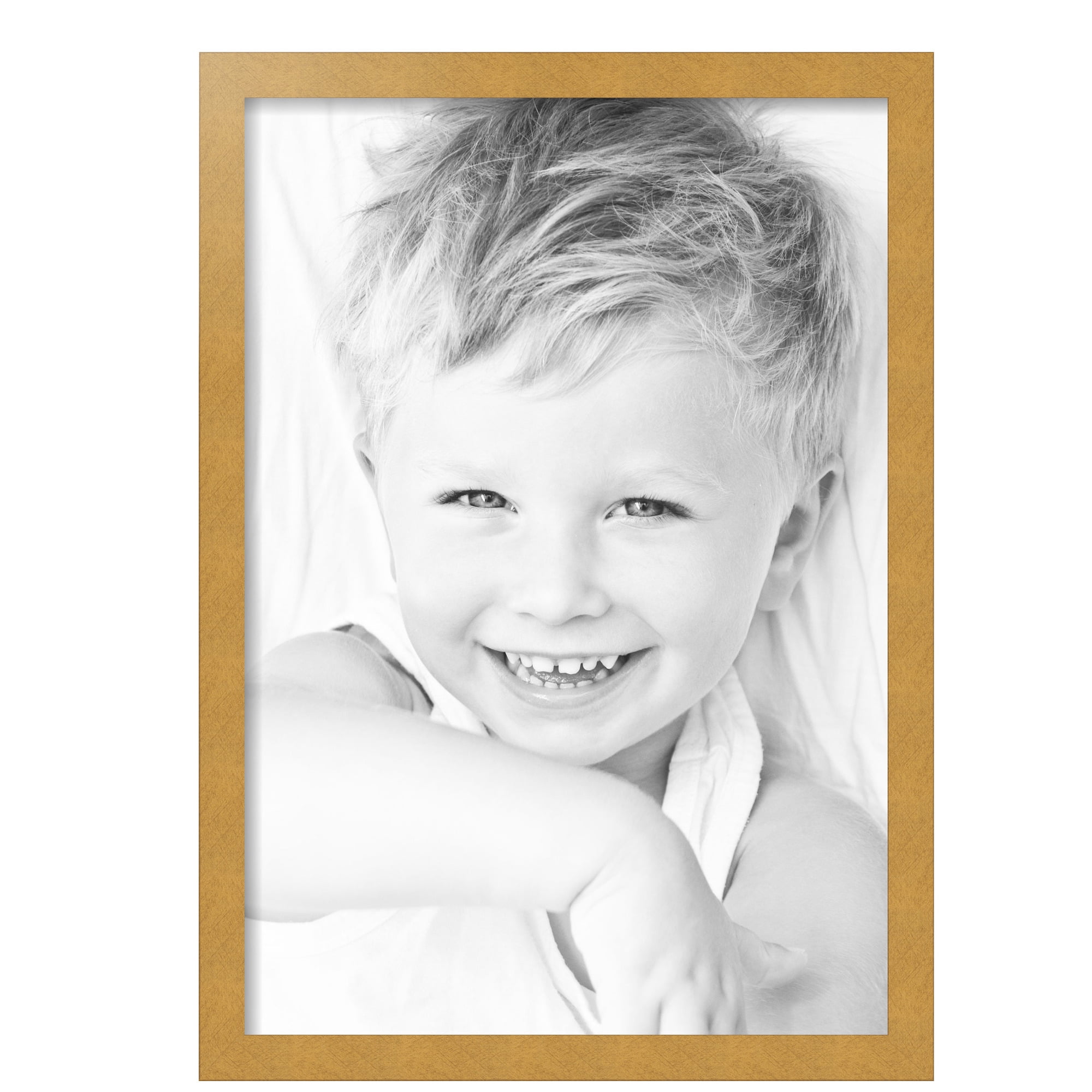 ArtToFrames 18" x 26" Classic Gold Picture Frame, 18x26 inch Gold MDF Poster Frame (WOM-4498), 3 Pack