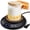 Pure Black, variant on Sourdough Starter Warmer Mat, Upgrade Electric Sourdough Starter Warmer, 65-120°F -24H Timer - Fits Jars Up to 40oz, Sourdough Heater Proofing Tool, Perfect for Home Baking (Wood Grain)