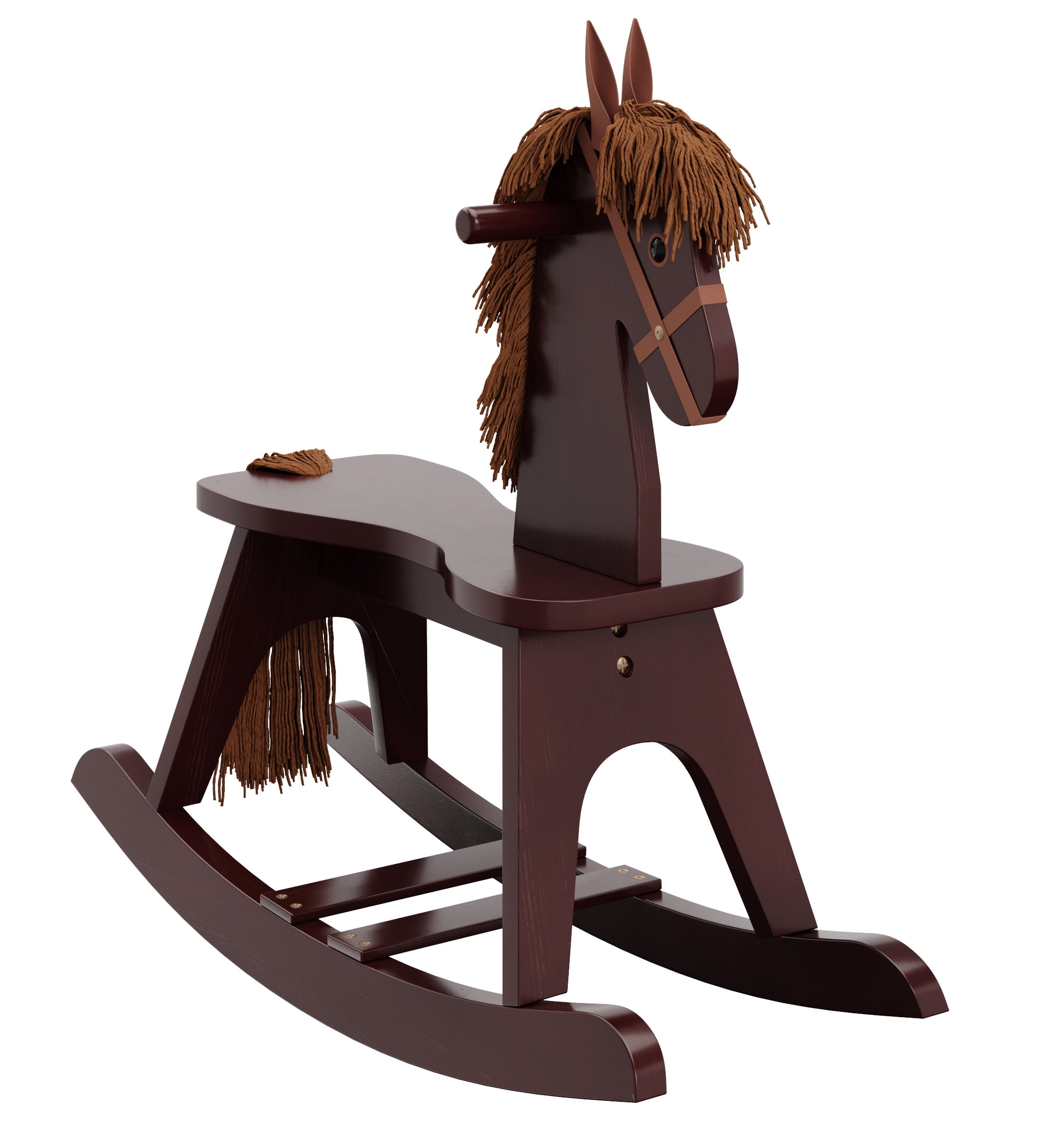 Storkcraft Wooden Rocking Horse Espresso - Walmart.com