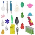 thumbnail image 4 of Accesorios de costura de ropa, dispositivo de enhebrado de bricolaje, enhebrador de agujas de plástico con forma de pez, colección de piezas de aguja, 4 of 6
