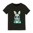 thumbnail image 3 of Girls T Shirts Easter Bunny Boys Happy Easter Kid Bunny Rabbit Graphic Hawaiian Shirt, 3 of 3