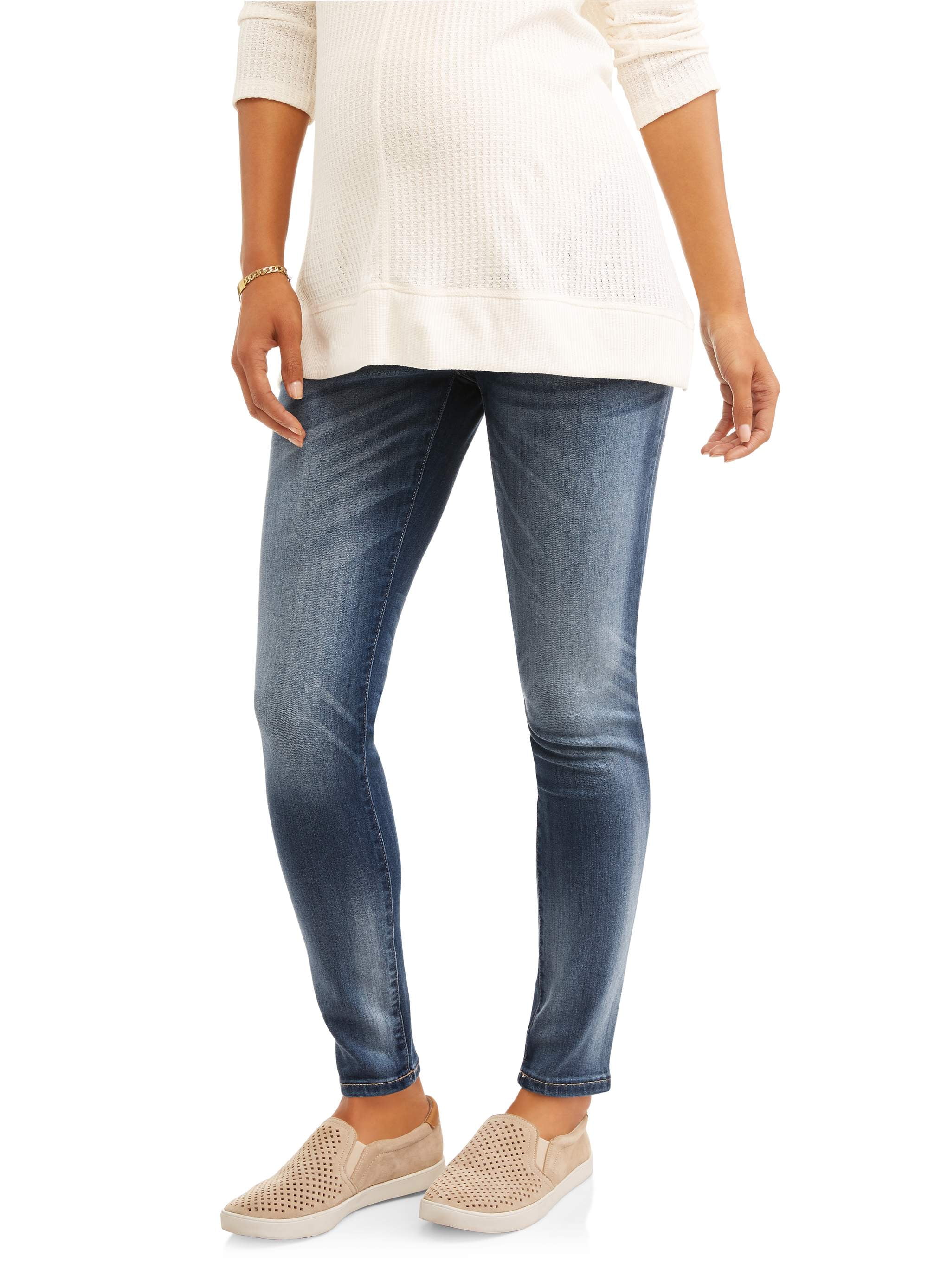 Maternity Full Panel Denim Jeggings 
